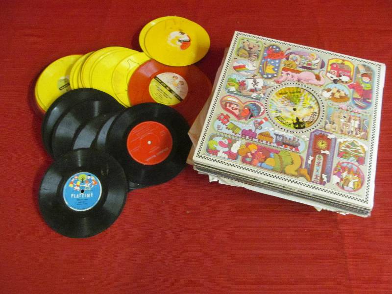 vintage vinyl records
