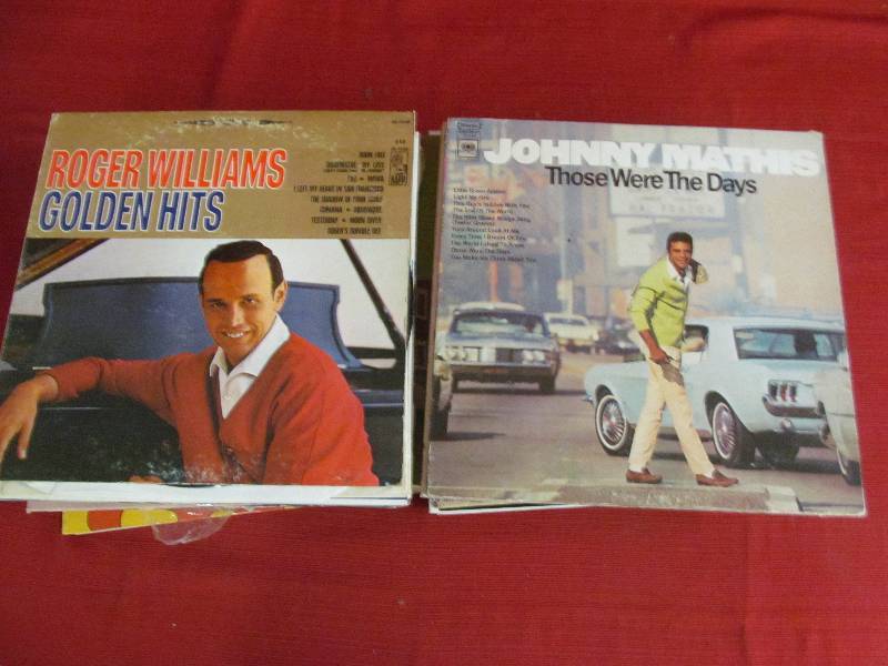 vintage vinyl records