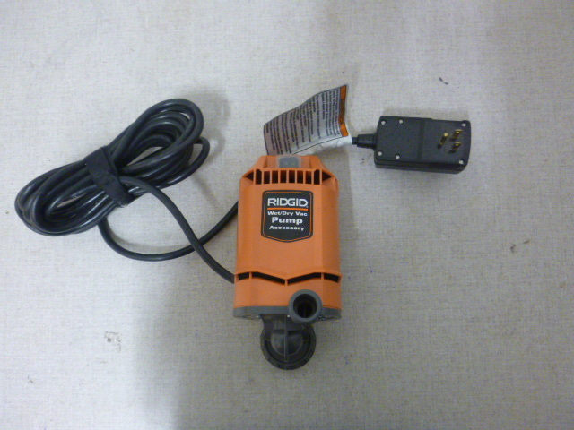 lot 23 image: Ridgid WetDry Vac Pump