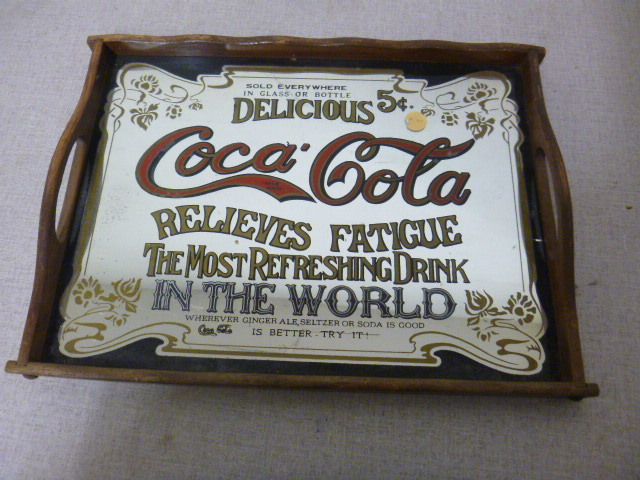 lot 41 image: Coca-Cola Serving Tray