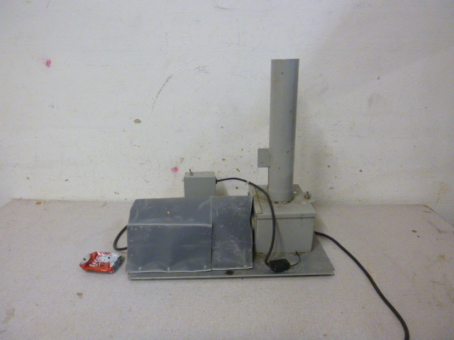 lot 48 image: Homemade Electric Can Crusher