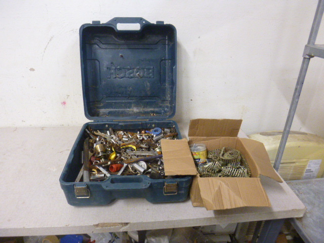 lot 59 image: Miscellaneous Tools and Hardware