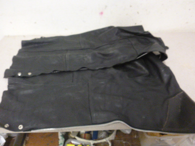 lot 64 image: Leather Chaps