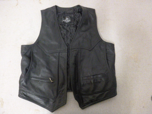 lot 67 image: Jiniao Leather Vest