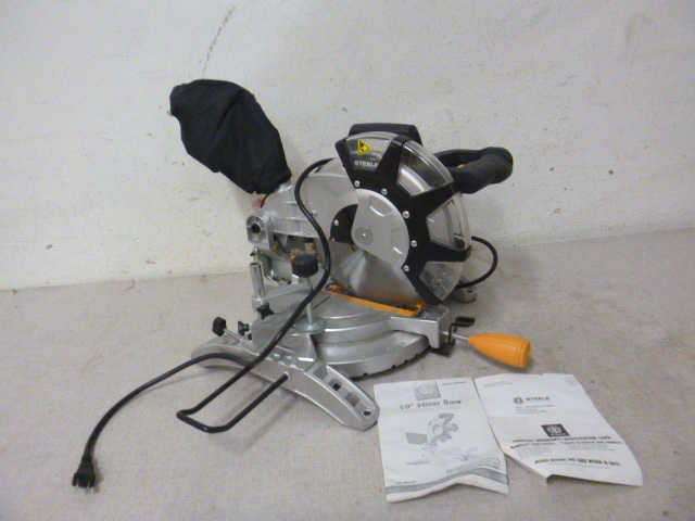 lot 104 image: Steele Products 10 Miter Saw