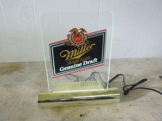 lot 169 image: Miller Genuine Draft Light