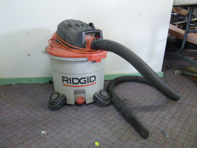 lot 188 image: Ridgid WetDry Vacuum