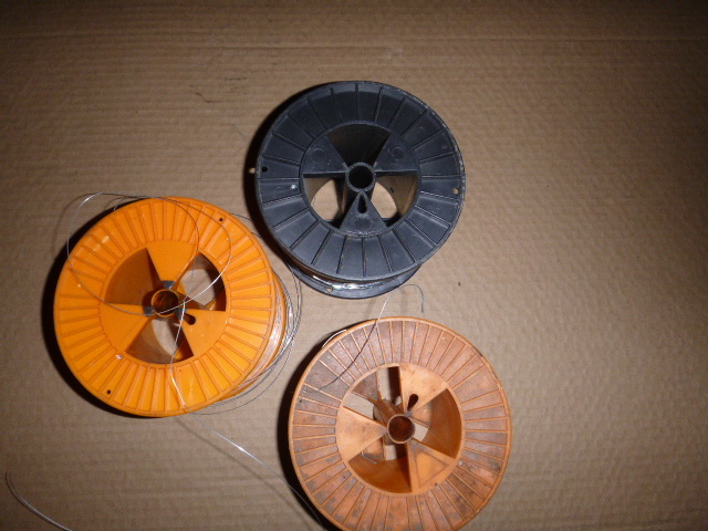 lot 256 image: 3 Spools of Wire