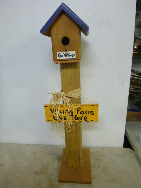lot 265 image: Minnesota Vikings Dcor