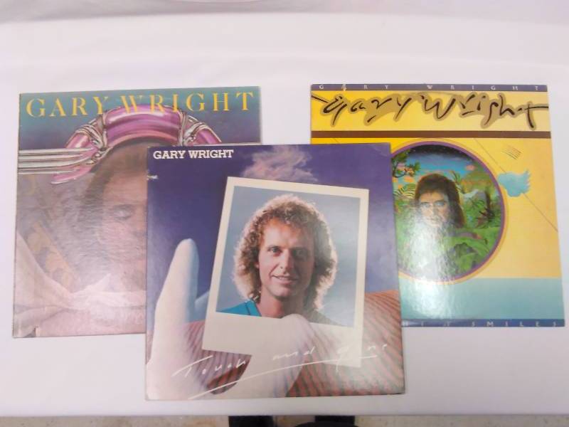lot 1 image: Gary Wright (3) Dream Weaver, Touch and Gone, Light of Smiles