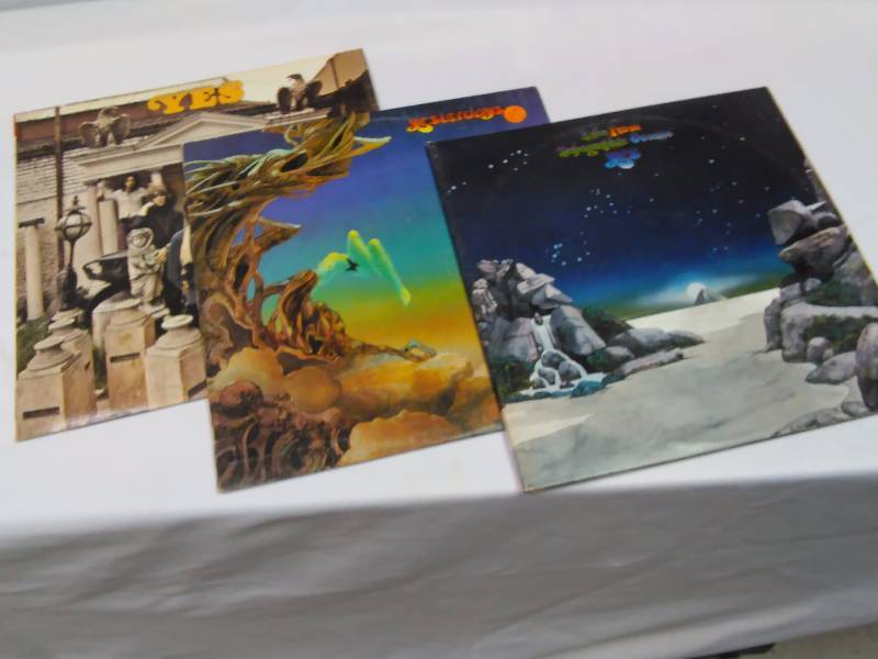 lot 18 image: YES (3) YES (self-titled), Yesterdays, Tales from the Topographic Oceans