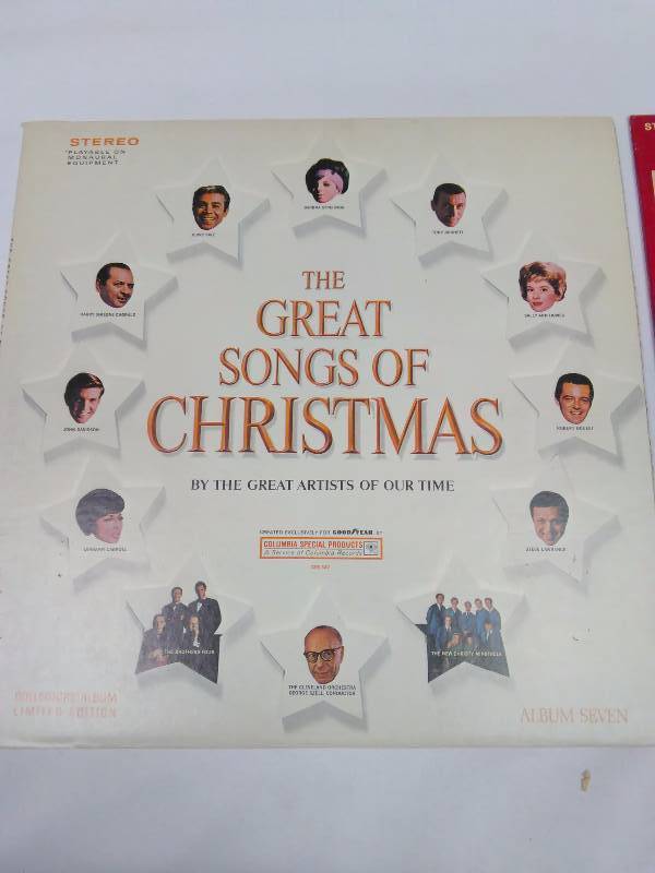 lot 25 image: Great Songs of Christmas (2) Good Year Advertising Promotional Numbers 6 and 7