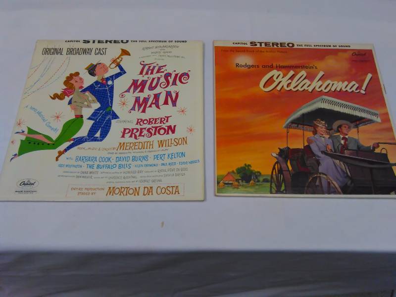 lot 28 image: The Music Man and Oklahoma, original sound tracks