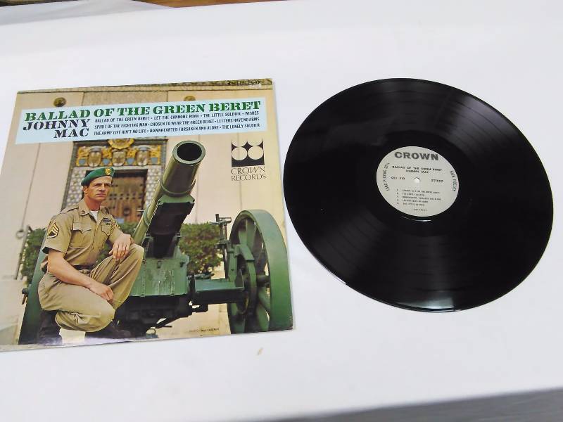 lot 31 image: Ballad of the Green Beret by Johnny Mac