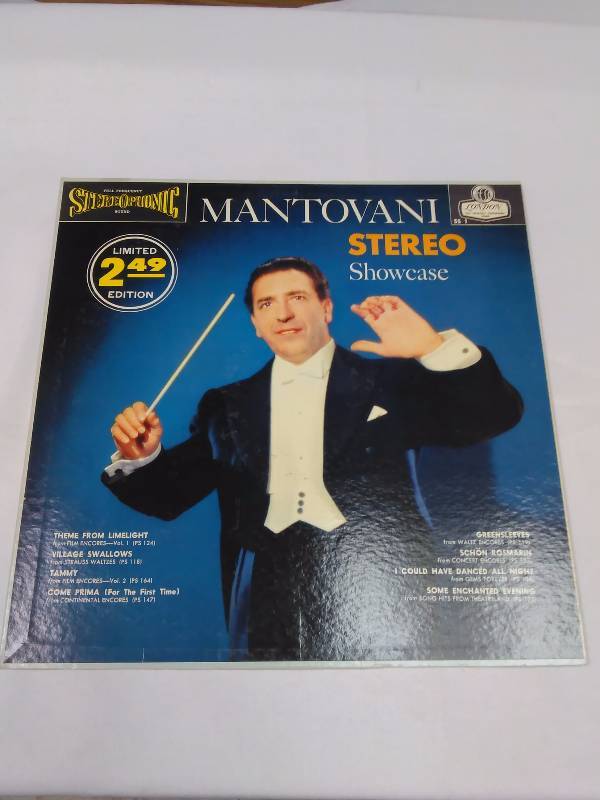 lot 38 image: Mantovani  Recorded in London,  SS1