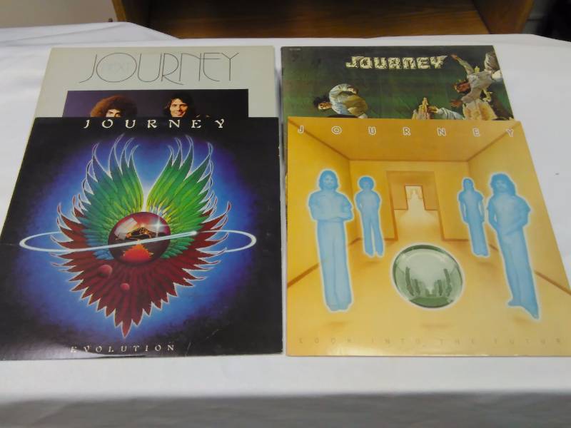 lot 59 image: Journey (4) Evolution, Next, Look into the Future, Journey Self-titled