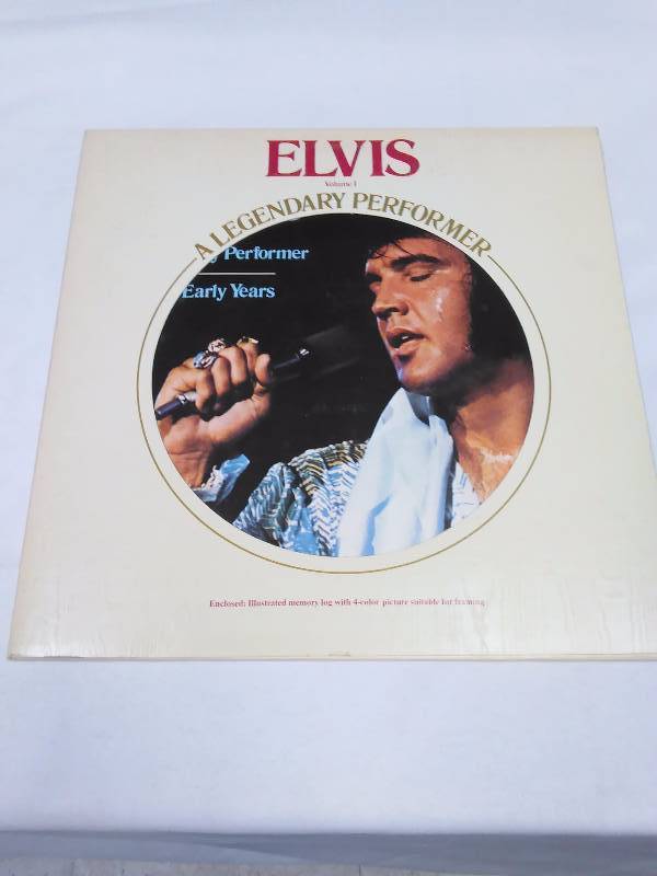 lot 63 image: Elvis A Legendary Performer Volume 1 LP - RCA - CPL1 0341