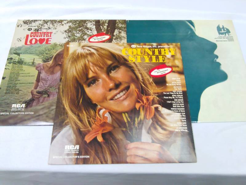 lot 68 image: RCA Compilation Albums (2) Country Love, Country Style, (each double album sets) and Sylvania Demonstration Album (Mrs. Robinson, Hey Jude and more)