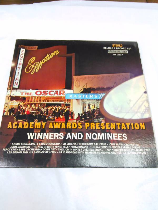 lot 73 image: Academy Awards Presentation  Winners and Nominees CSS 10067