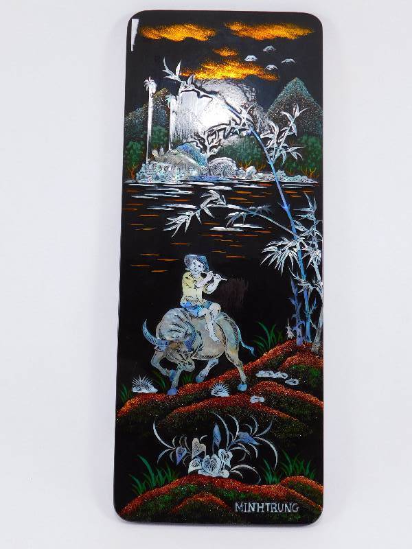 lot 5 image: Asian Wall Art