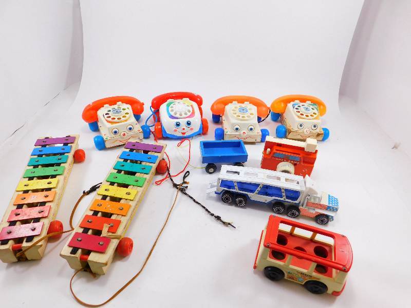 lot 22 image: Lot of Vintage Fisher Price Toys