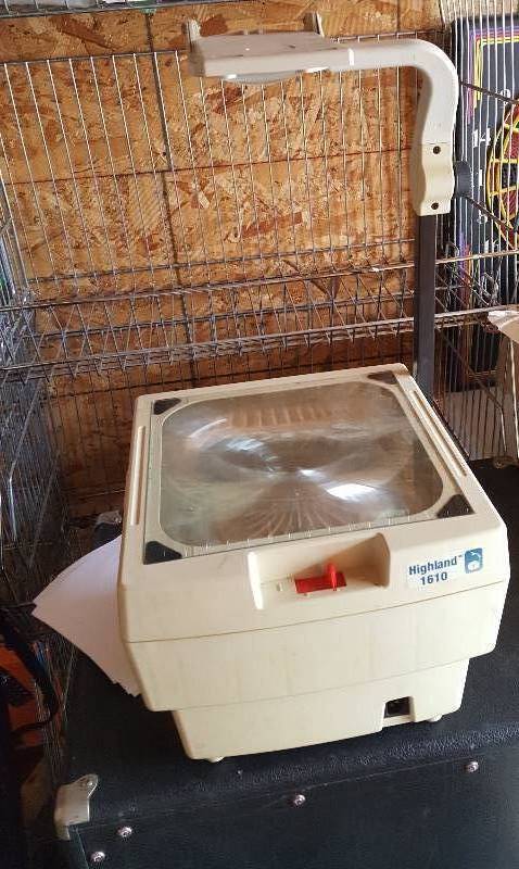 Overhead projector