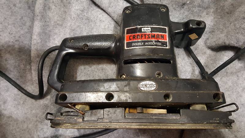 Used double insulated Craftsman sander