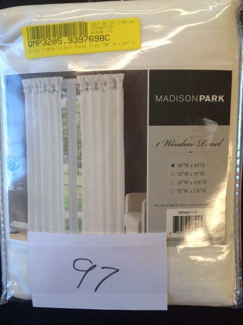 lot 97 image: Madison Park Signal Curtain Panel