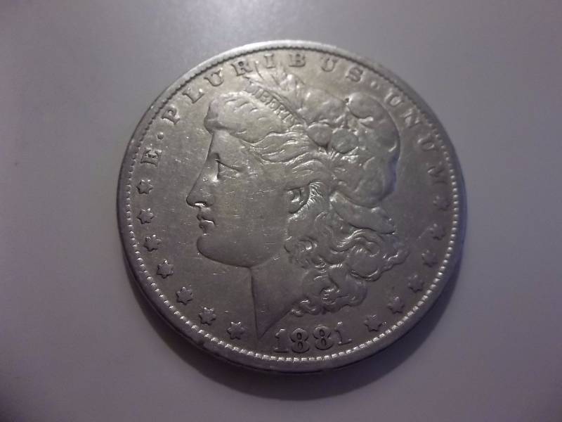 1881 Morgan Silver Dollar