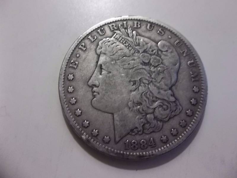 1884 Morgan Silver Dollar