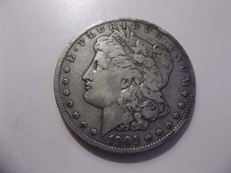 1901 O Morgan Silver Dollar