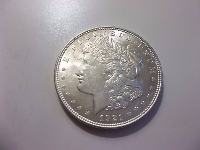 1921  Morgan Silver Dollar Very High Grade MS