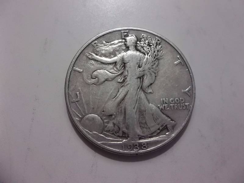 1938 Walker Half Dollar Better Grade