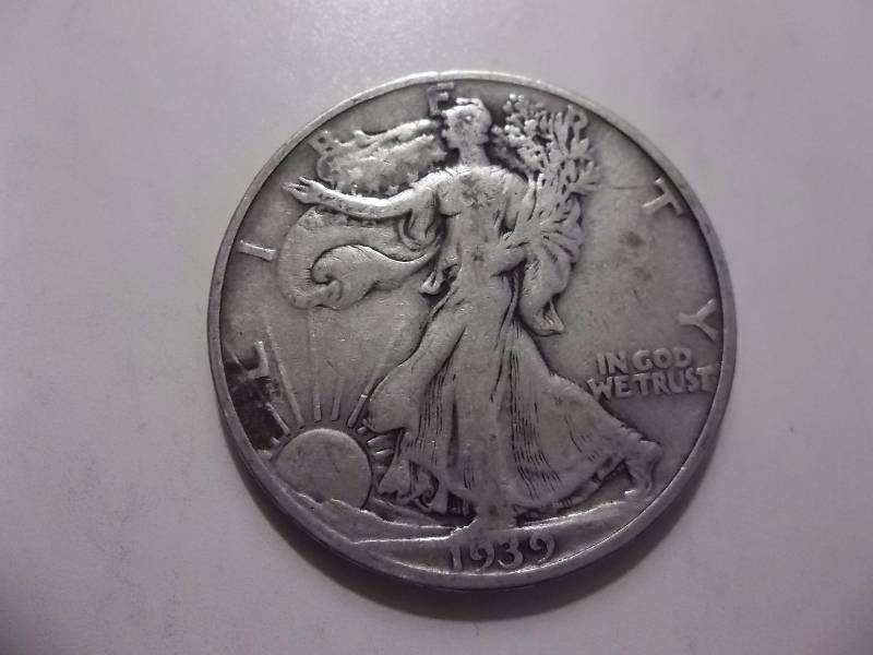 1939 S Walker Half Dollar Better Grade