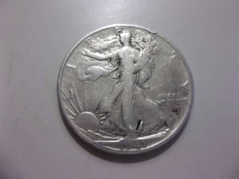 1941 S Walker Half Dollar Higher Grade