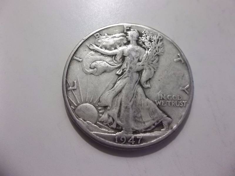 1947 D  Walker Half Dollar Higher Grade