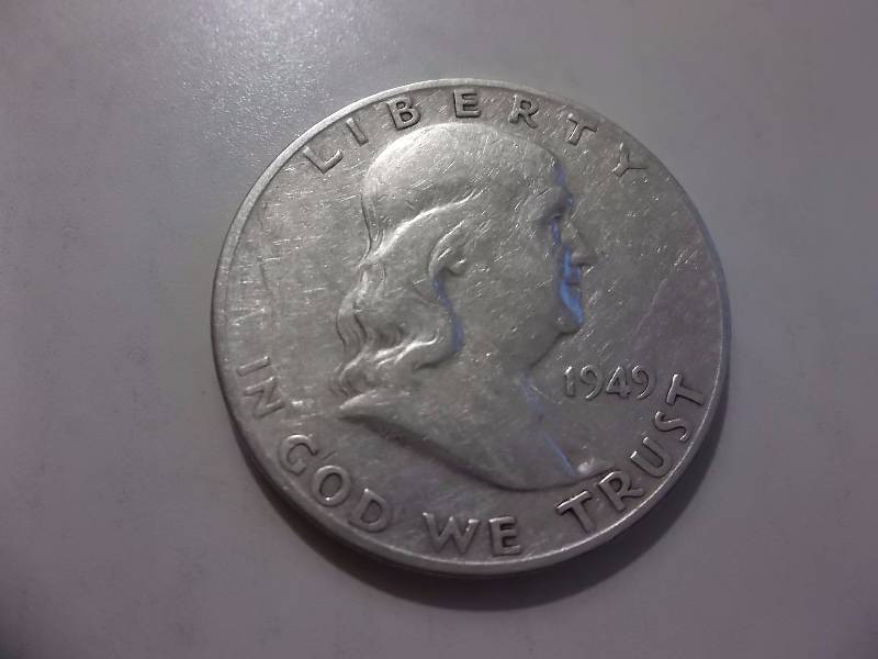 1949 S  Franklin Half Dollar Higher Grade