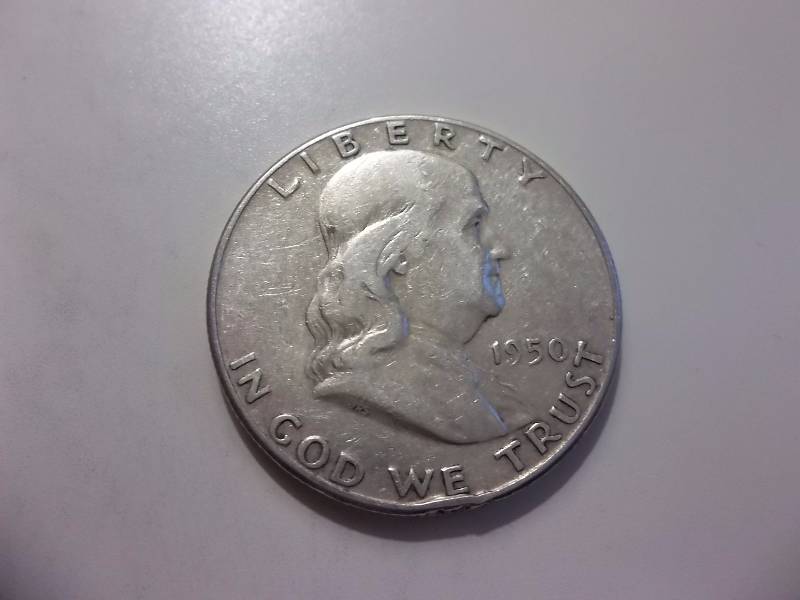 1950 Franklin Half Dollar Higher Grade