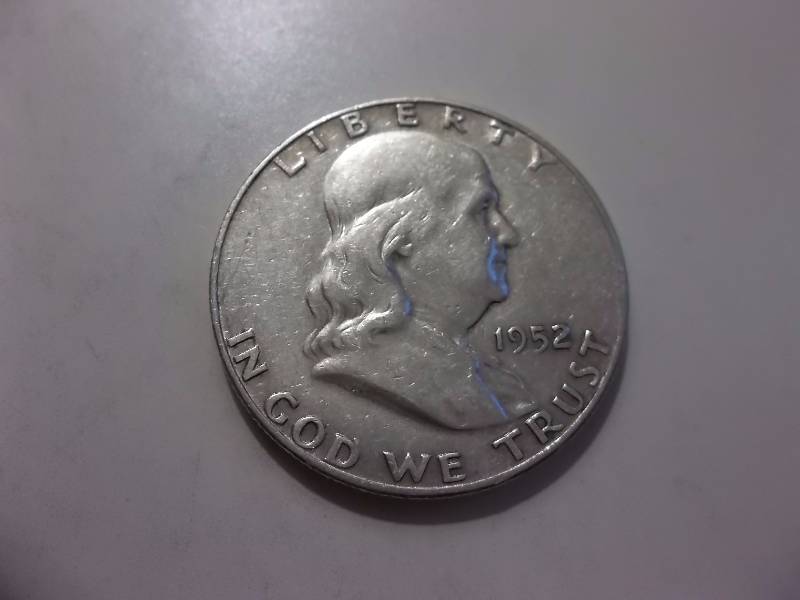 1952 D Franklin Half Dollar Better Grade