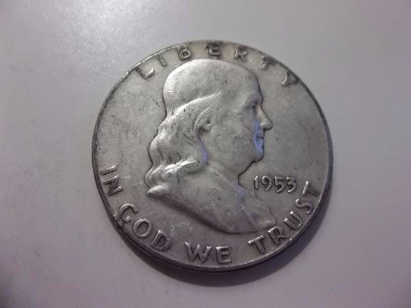 1953  Franklin Half Dollar Better Grade