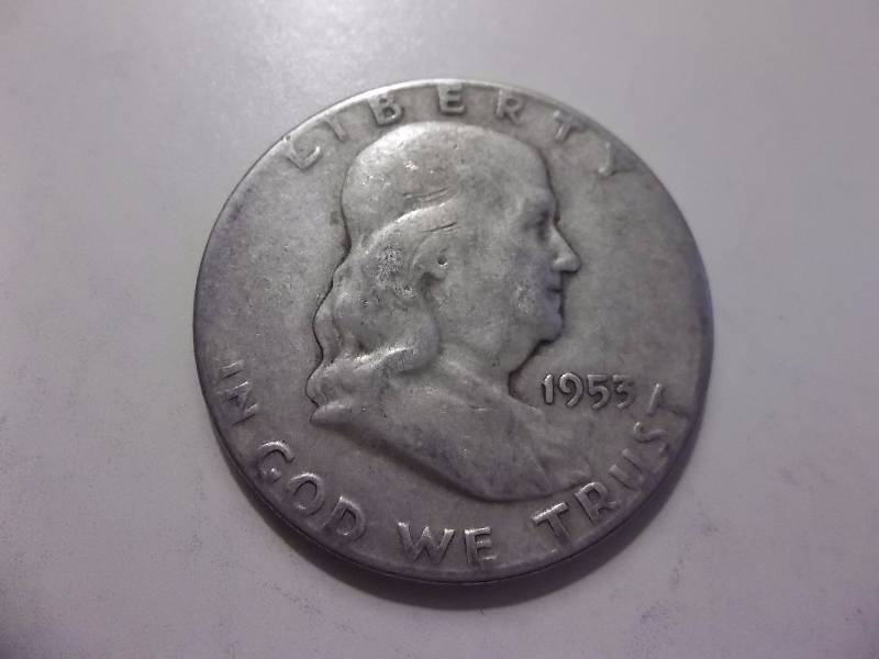 1953 S Franklin Half Dollar Better Date