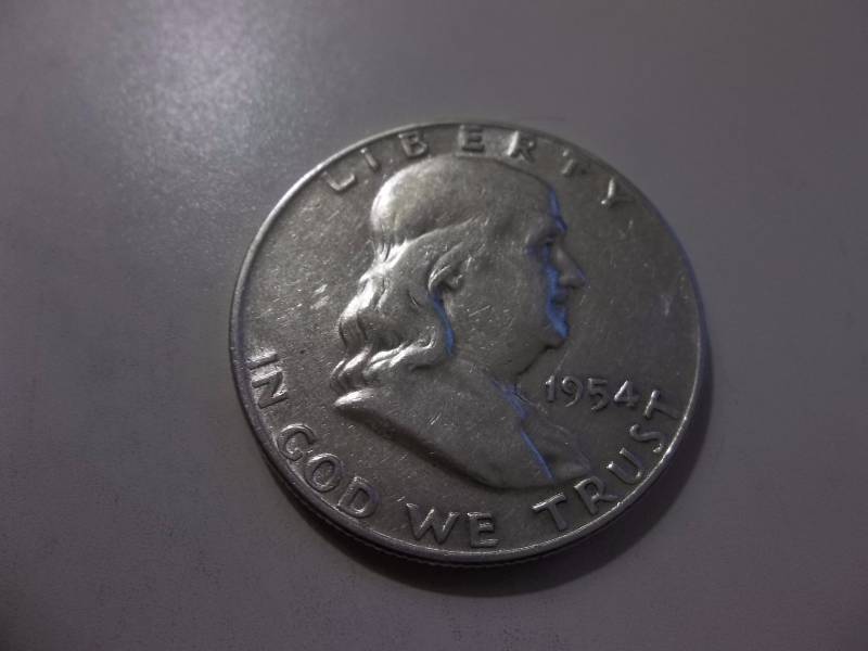 1954 D Franklin Half Dollar Better Grade