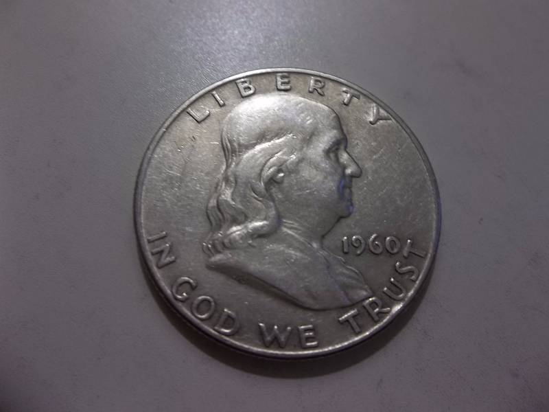 1960 D Franklin Half Dollar Higher Grade