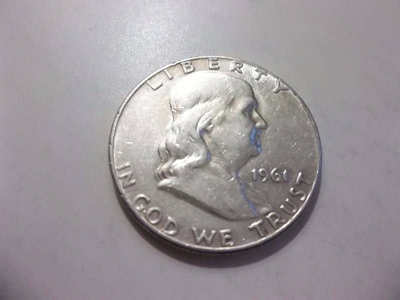 1961 D Franklin Half Dollar High Grade