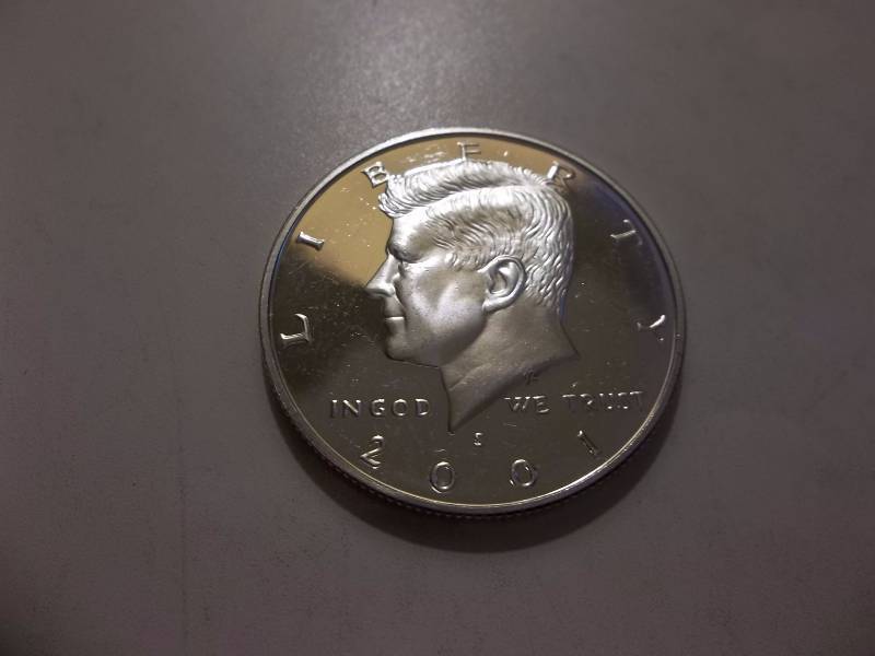 2001 S JFK Proof 90% Silver PR