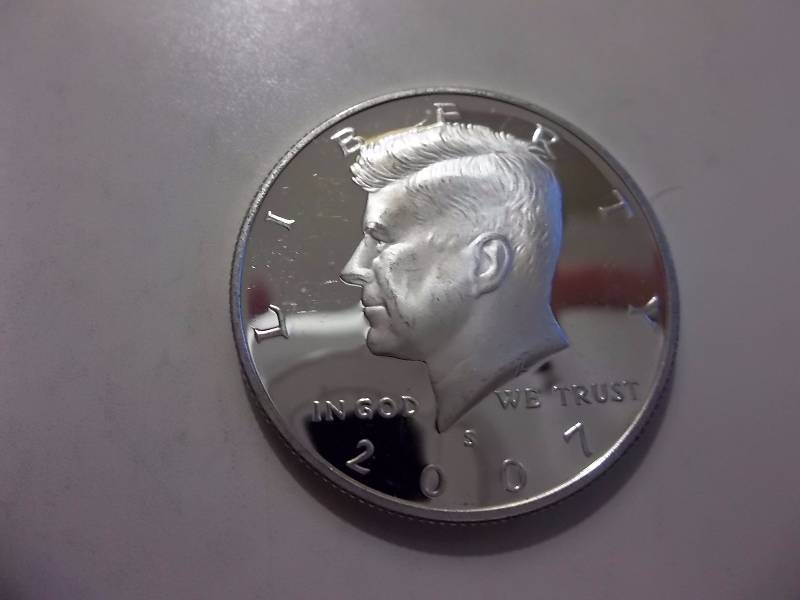 2007 S JFK Proof 90% Silver PR