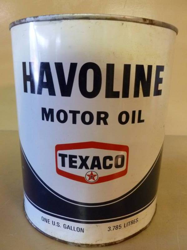 lot 23 image: Vintage Texaco Oil Can