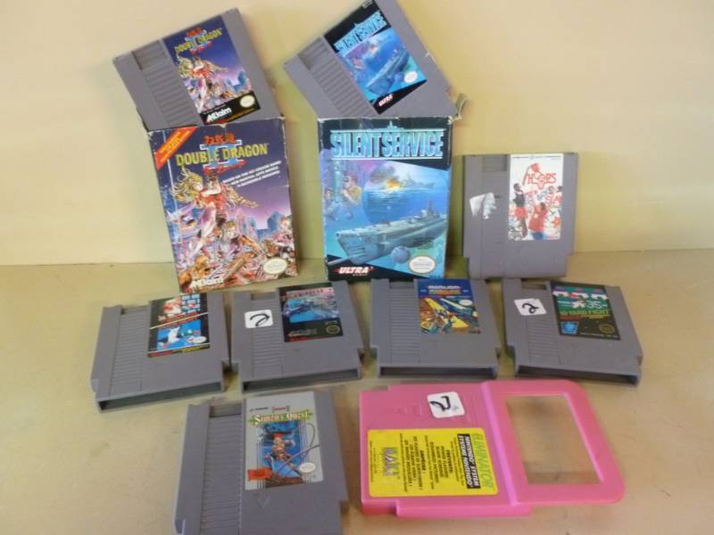 gold nes games
