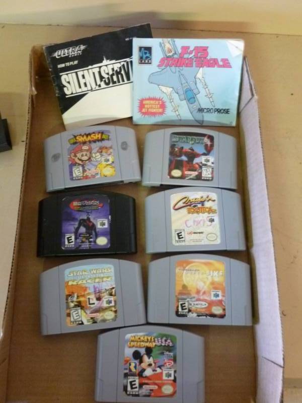 lot 103 image: Nintendo 64 Games