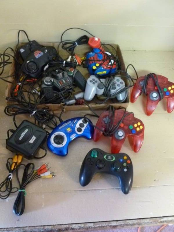 lot 108 image: Video Game Controllers